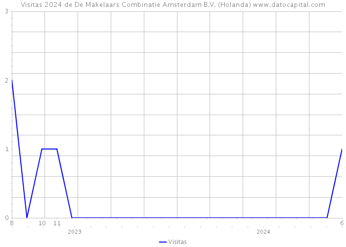 Visitas 2024 de De Makelaars Combinatie Amsterdam B.V. (Holanda) 