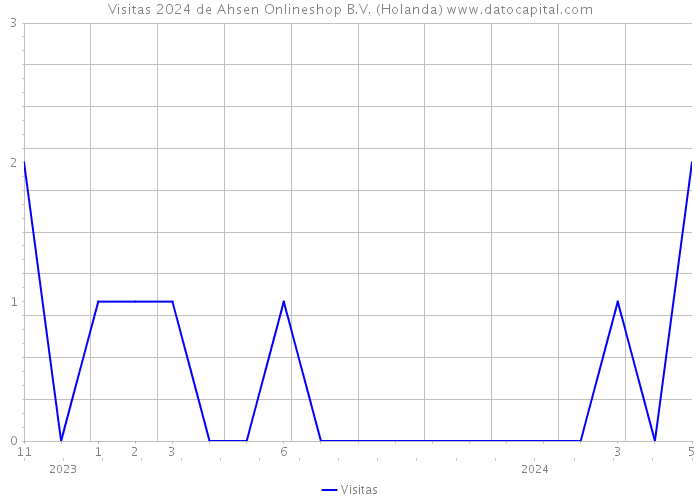 Visitas 2024 de Ahsen Onlineshop B.V. (Holanda) 