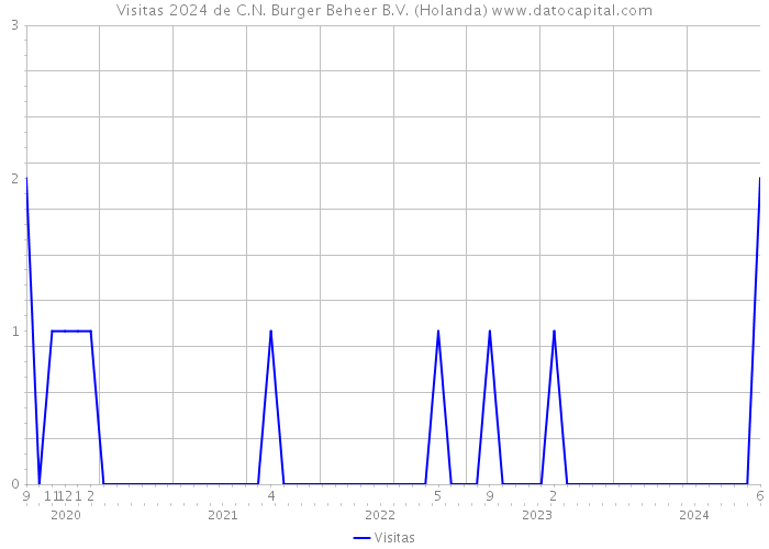 Visitas 2024 de C.N. Burger Beheer B.V. (Holanda) 