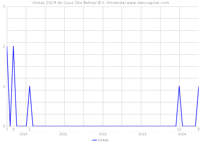 Visitas 2024 de Guus Olie Beheer B.V. (Holanda) 