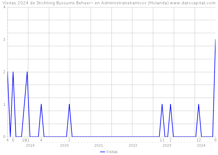 Visitas 2024 de Stichting Bussums Beheer- en Administratiekantoor (Holanda) 