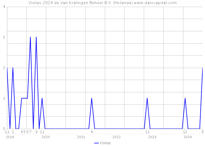 Visitas 2024 de Van Kralingen Beheer B.V. (Holanda) 