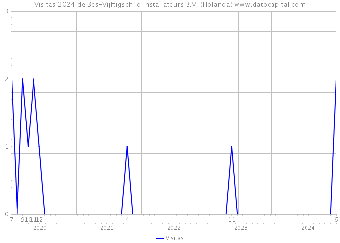 Visitas 2024 de Bes-Vijftigschild Installateurs B.V. (Holanda) 