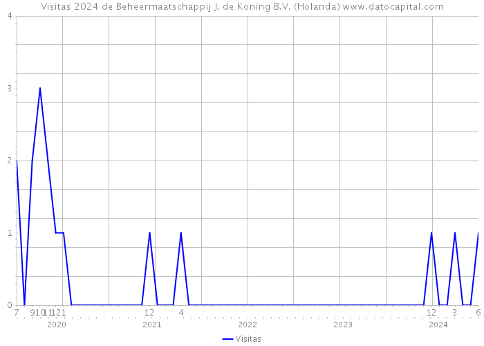 Visitas 2024 de Beheermaatschappij J. de Koning B.V. (Holanda) 