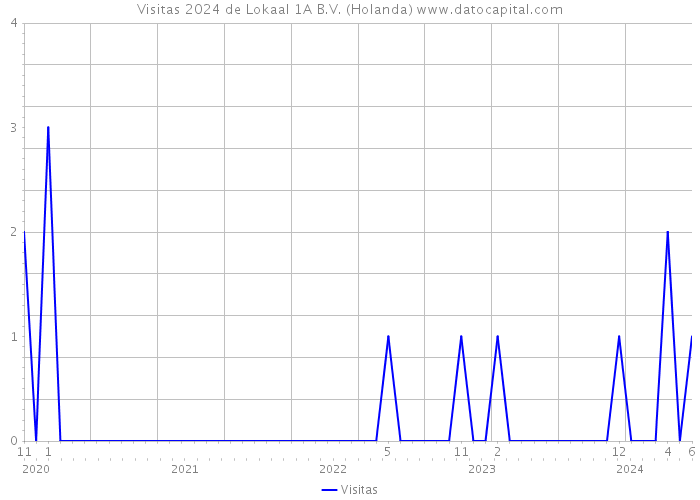 Visitas 2024 de Lokaal 1A B.V. (Holanda) 