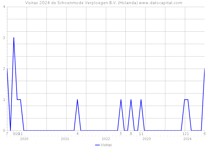 Visitas 2024 de Schoenmode Verploegen B.V. (Holanda) 