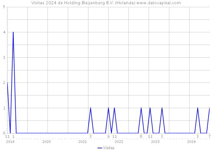 Visitas 2024 de Holding Bleijenberg B.V. (Holanda) 