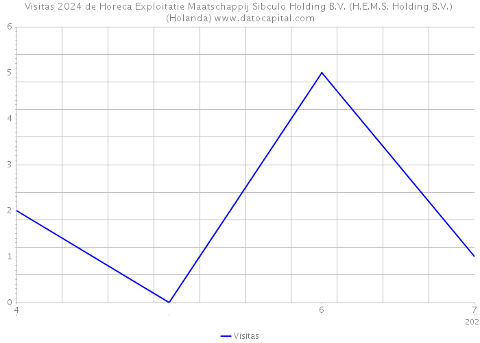 Visitas 2024 de Horeca Exploitatie Maatschappij Sibculo Holding B.V. (H.E.M.S. Holding B.V.) (Holanda) 