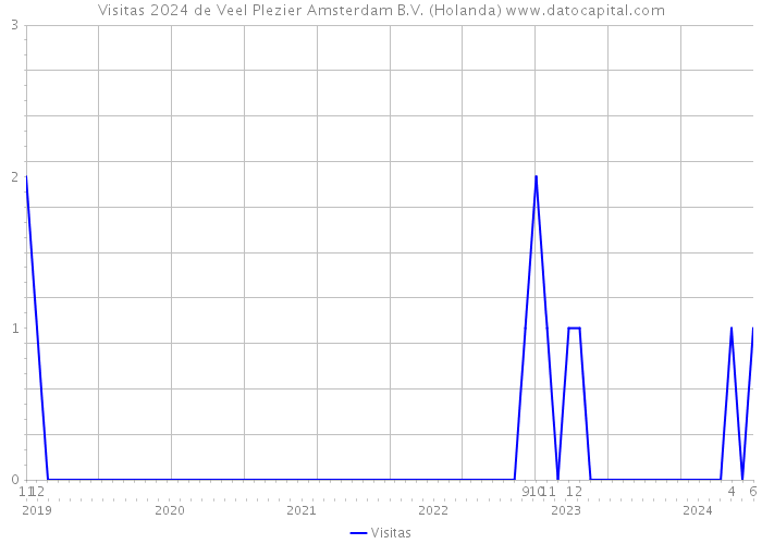 Visitas 2024 de Veel Plezier Amsterdam B.V. (Holanda) 