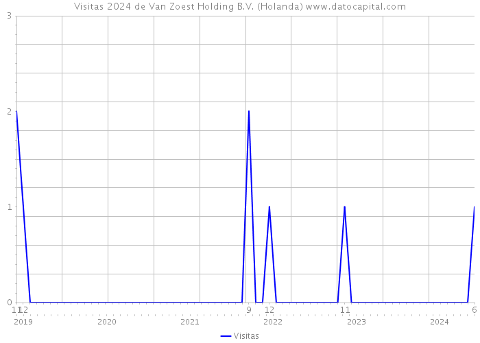 Visitas 2024 de Van Zoest Holding B.V. (Holanda) 