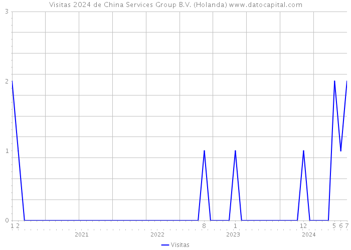Visitas 2024 de China Services Group B.V. (Holanda) 
