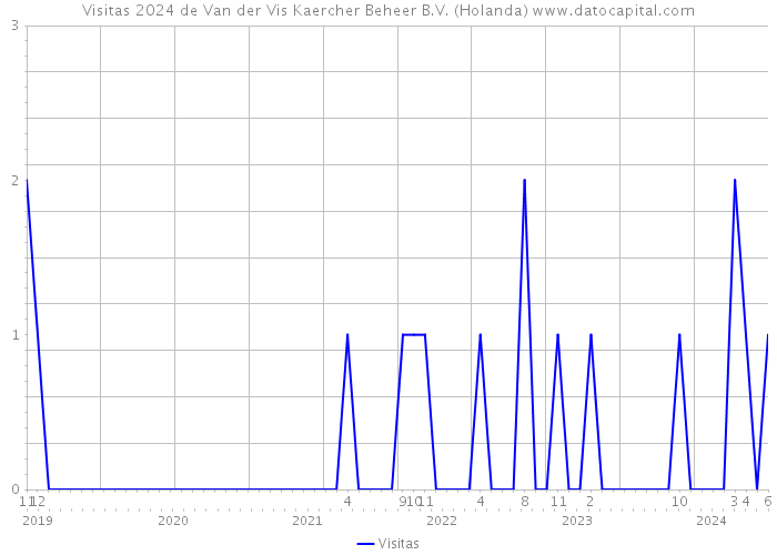 Visitas 2024 de Van der Vis Kaercher Beheer B.V. (Holanda) 