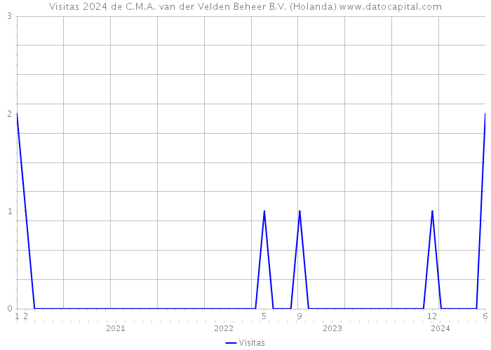 Visitas 2024 de C.M.A. van der Velden Beheer B.V. (Holanda) 