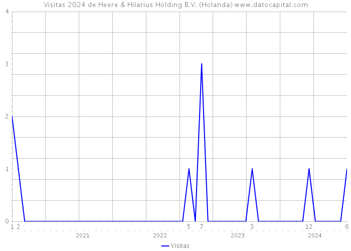 Visitas 2024 de Heere & Hilarius Holding B.V. (Holanda) 
