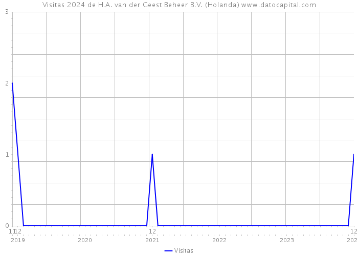 Visitas 2024 de H.A. van der Geest Beheer B.V. (Holanda) 