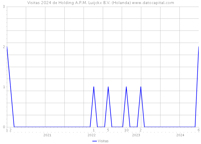 Visitas 2024 de Holding A.P.M. Luijckx B.V. (Holanda) 