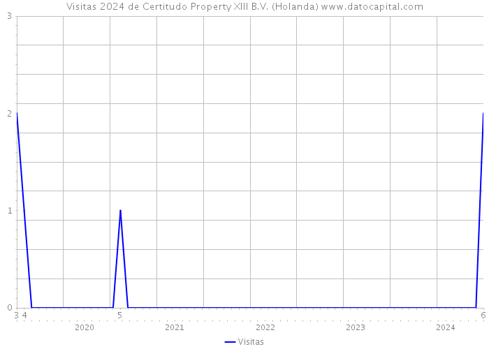 Visitas 2024 de Certitudo Property XIII B.V. (Holanda) 