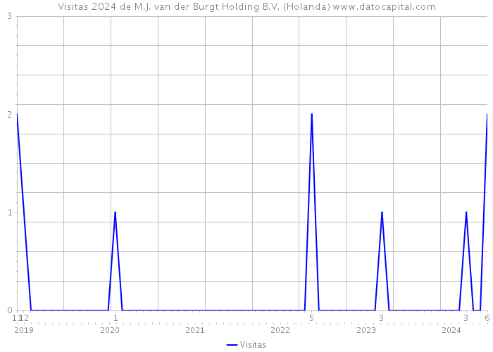 Visitas 2024 de M.J. van der Burgt Holding B.V. (Holanda) 