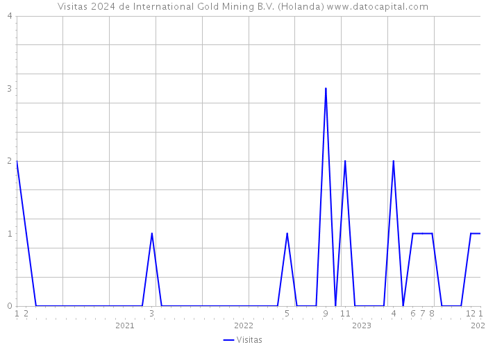 Visitas 2024 de International Gold Mining B.V. (Holanda) 