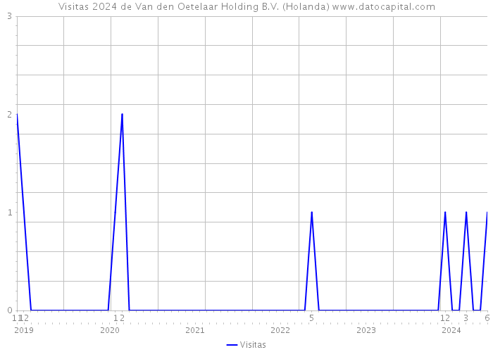 Visitas 2024 de Van den Oetelaar Holding B.V. (Holanda) 