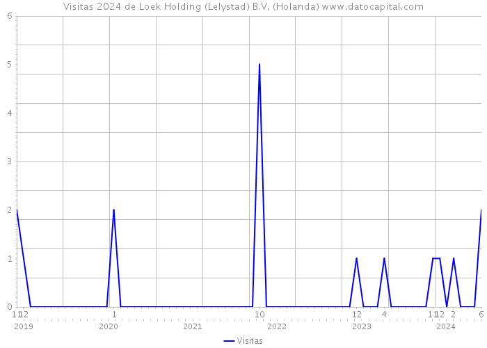 Visitas 2024 de Loek Holding (Lelystad) B.V. (Holanda) 
