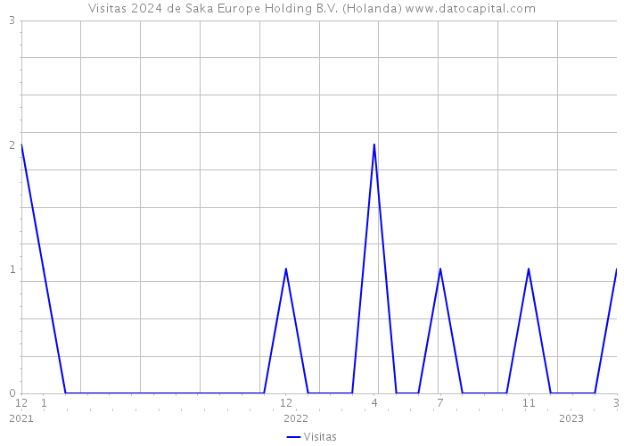 Visitas 2024 de Saka Europe Holding B.V. (Holanda) 