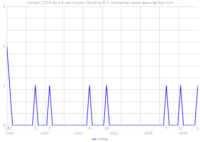 Visitas 2024 de Ad van Kester Holding B.V. (Holanda) 