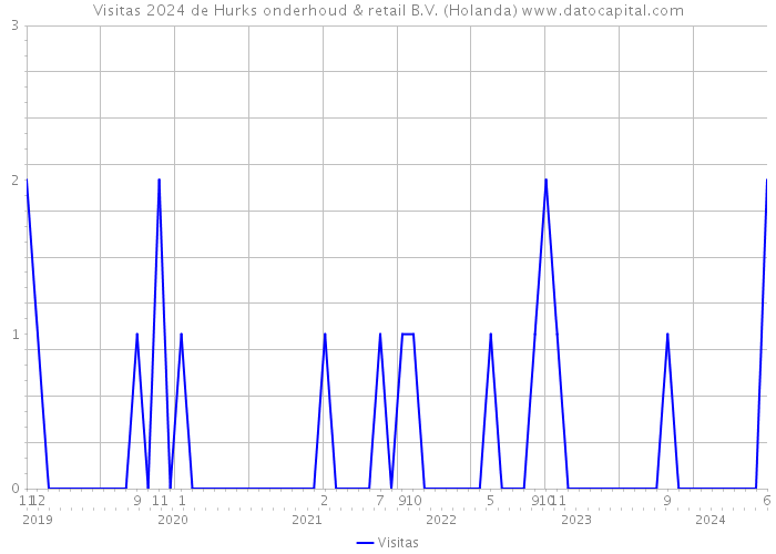 Visitas 2024 de Hurks onderhoud & retail B.V. (Holanda) 