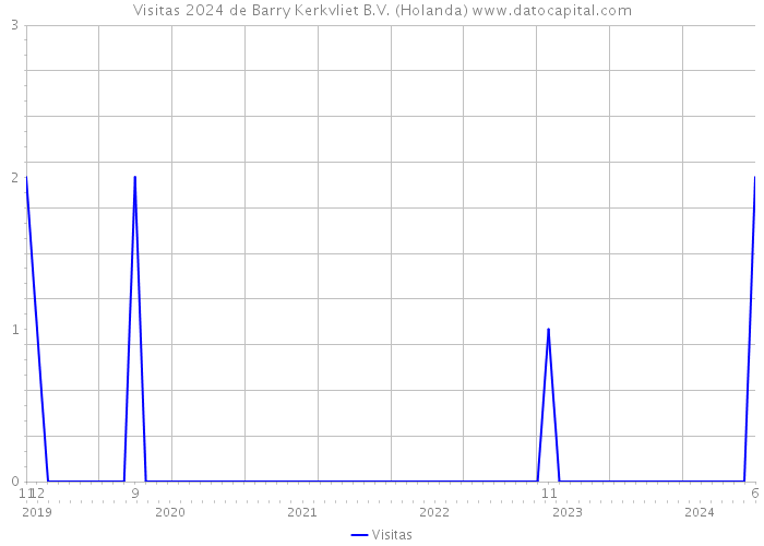 Visitas 2024 de Barry Kerkvliet B.V. (Holanda) 