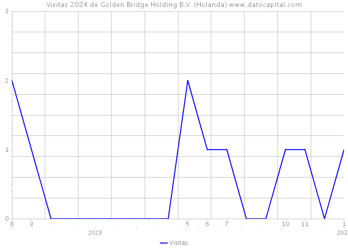 Visitas 2024 de Golden Bridge Holding B.V. (Holanda) 