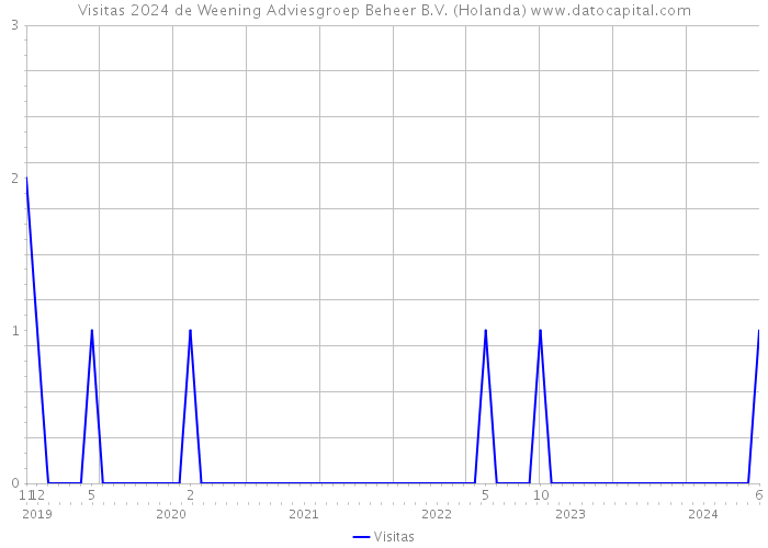 Visitas 2024 de Weening Adviesgroep Beheer B.V. (Holanda) 