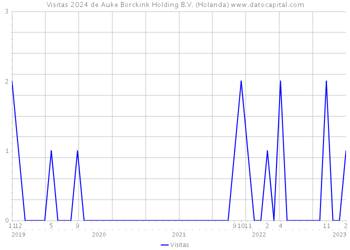 Visitas 2024 de Auke Borckink Holding B.V. (Holanda) 