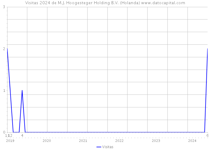 Visitas 2024 de M.J. Hoogesteger Holding B.V. (Holanda) 