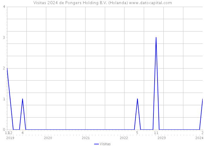Visitas 2024 de Pongers Holding B.V. (Holanda) 
