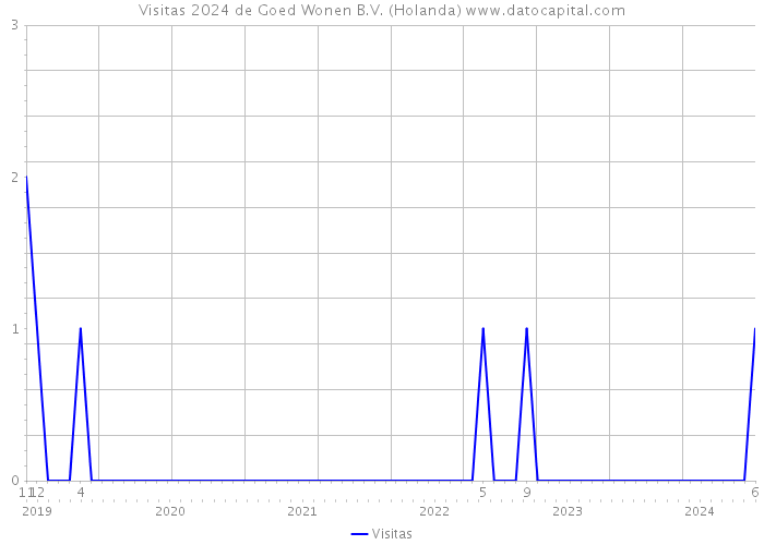 Visitas 2024 de Goed Wonen B.V. (Holanda) 