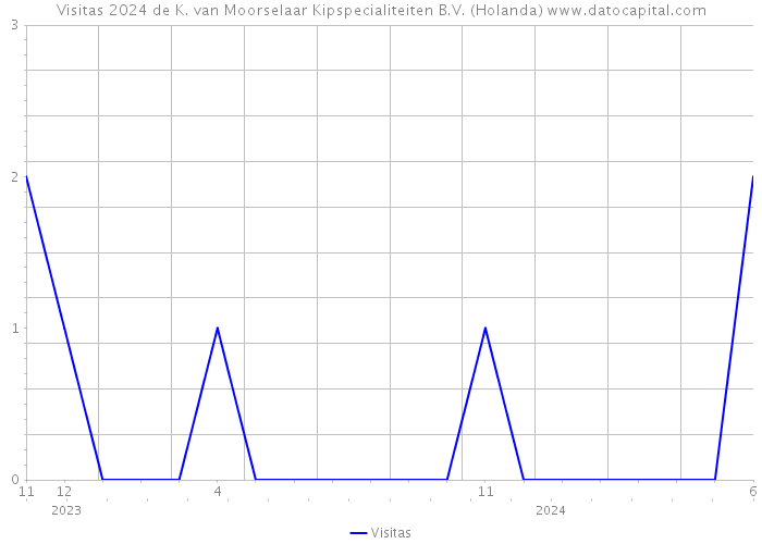 Visitas 2024 de K. van Moorselaar Kipspecialiteiten B.V. (Holanda) 