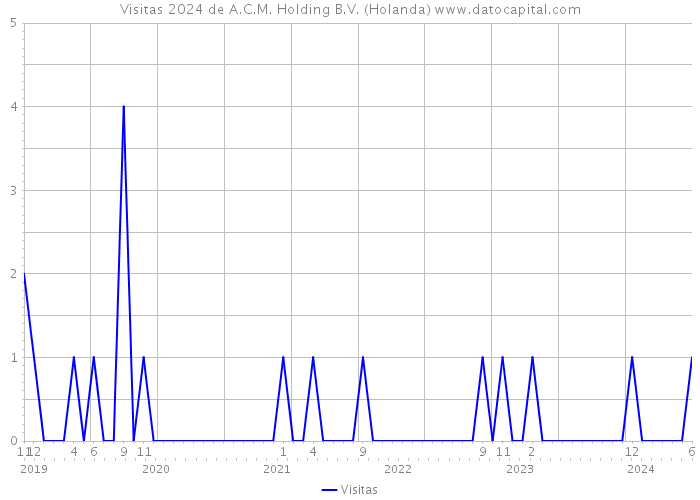 Visitas 2024 de A.C.M. Holding B.V. (Holanda) 