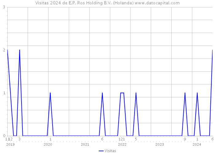 Visitas 2024 de E.P. Ros Holding B.V. (Holanda) 