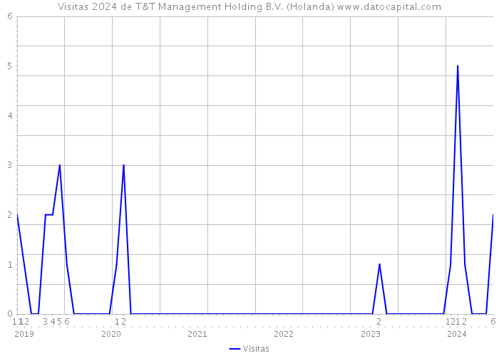 Visitas 2024 de T&T Management Holding B.V. (Holanda) 