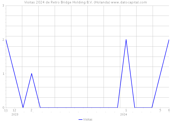 Visitas 2024 de Retro Bridge Holding B.V. (Holanda) 