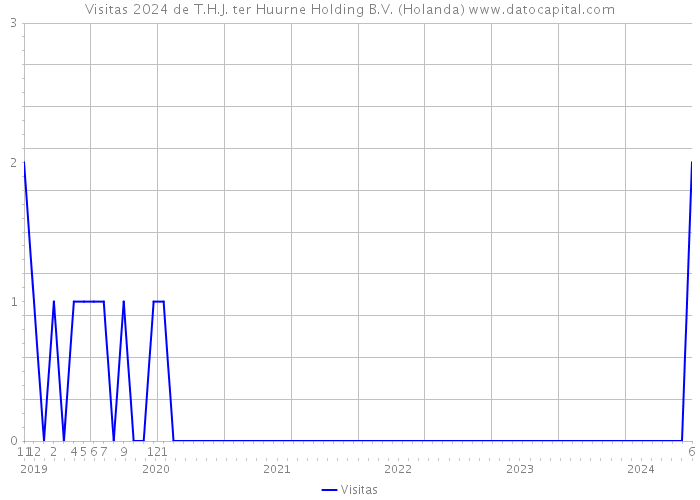 Visitas 2024 de T.H.J. ter Huurne Holding B.V. (Holanda) 