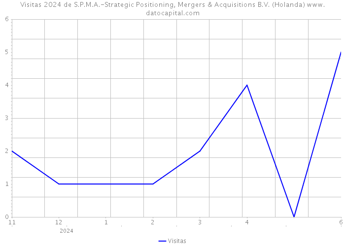 Visitas 2024 de S.P.M.A.-Strategic Positioning, Mergers & Acquisitions B.V. (Holanda) 