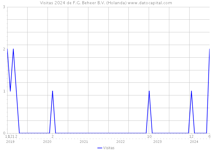 Visitas 2024 de F.G. Beheer B.V. (Holanda) 