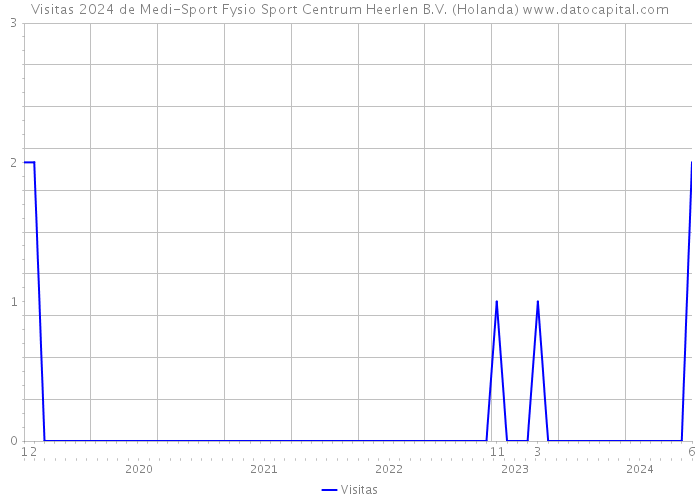 Visitas 2024 de Medi-Sport Fysio Sport Centrum Heerlen B.V. (Holanda) 