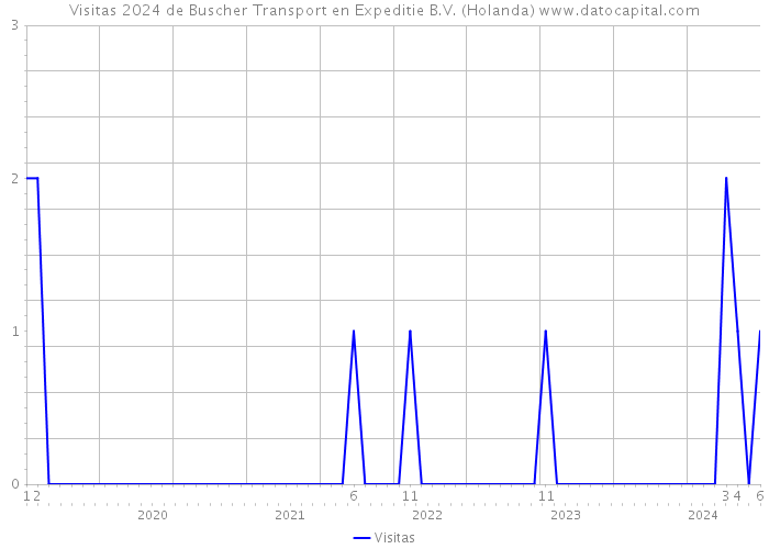 Visitas 2024 de Buscher Transport en Expeditie B.V. (Holanda) 