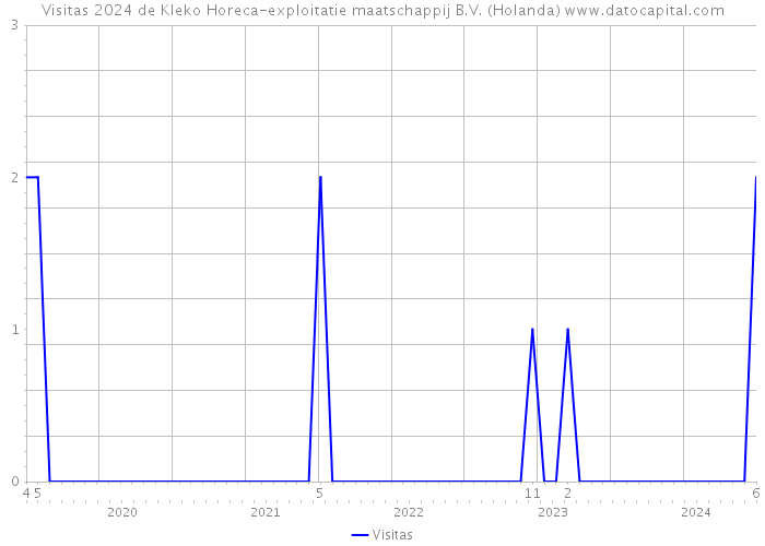 Visitas 2024 de Kleko Horeca-exploitatie maatschappij B.V. (Holanda) 
