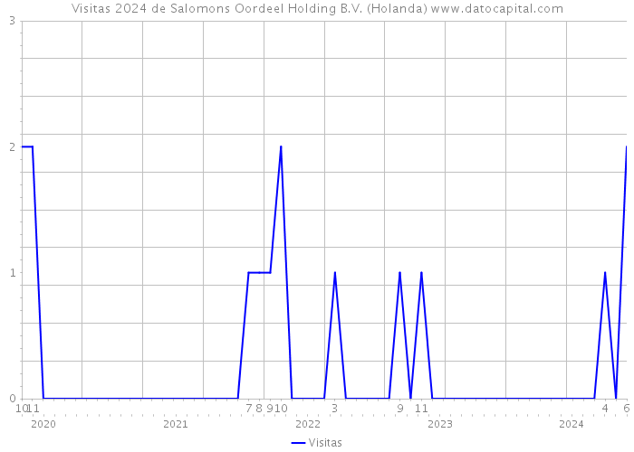 Visitas 2024 de Salomons Oordeel Holding B.V. (Holanda) 