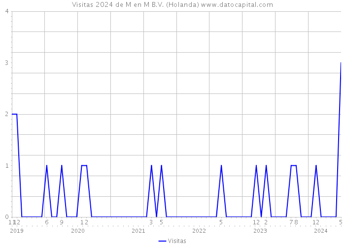 Visitas 2024 de M en M B.V. (Holanda) 