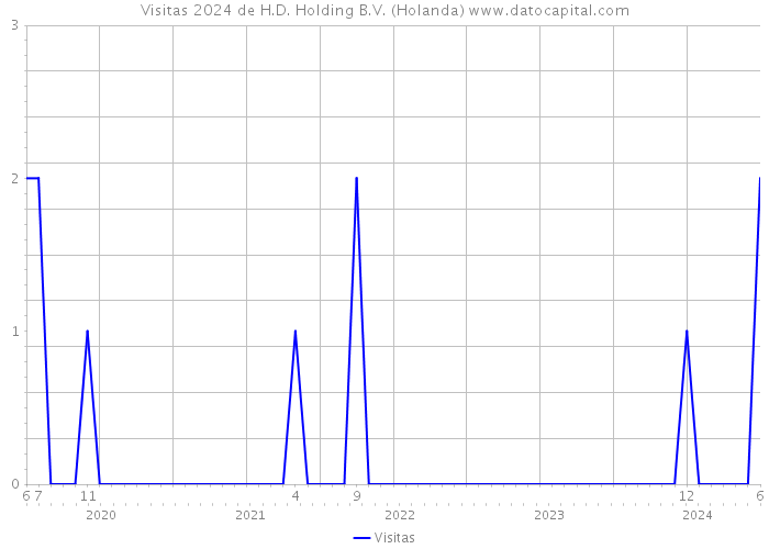 Visitas 2024 de H.D. Holding B.V. (Holanda) 