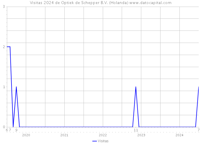 Visitas 2024 de Optiek de Schepper B.V. (Holanda) 